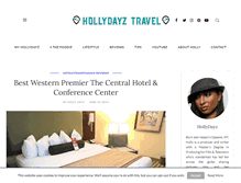 Tablet Screenshot of hollydayz.com